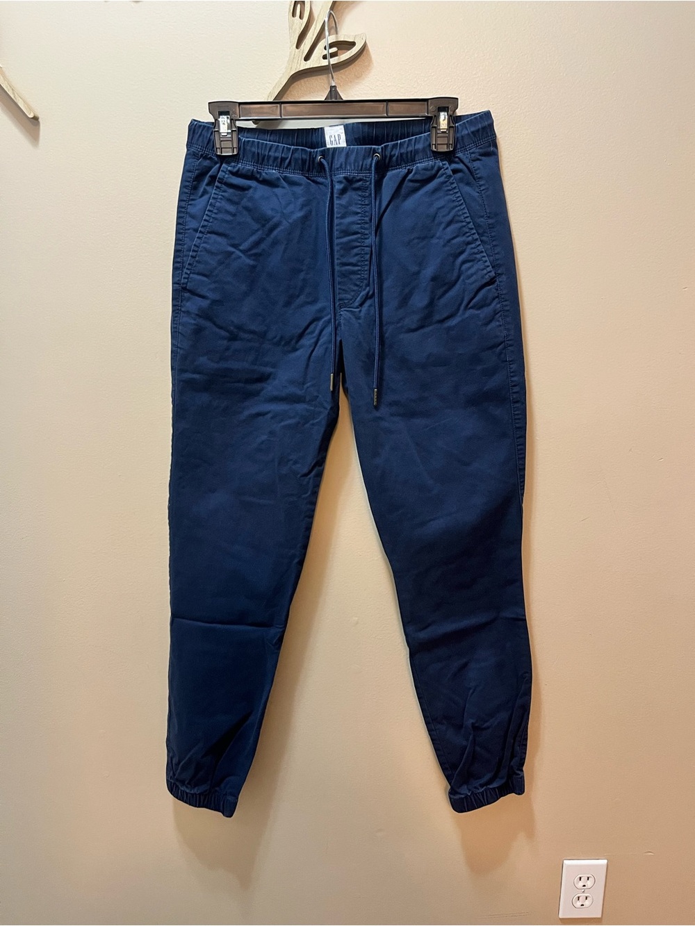 GAP Flex Essentials Men's Navy Jogger Pants Size XS